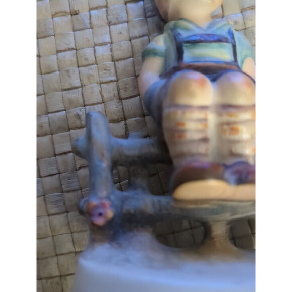 Hummel figurine Hum 111/3/0 "Wayside Harmony" TMK 1 * Crown mark * yellow socks - Picture 7 of 16